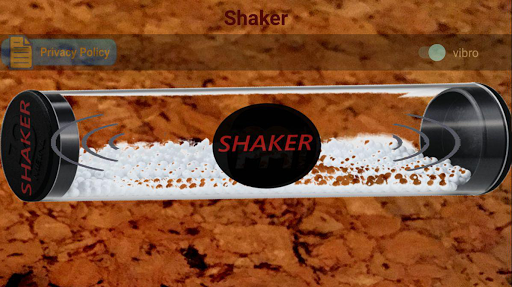 Android application Shaker screenshort