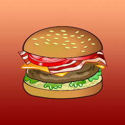 תמונת סמל להכין המבורגרים משחק אוכל