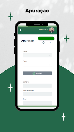 Android application SIA - Eleição screenshort