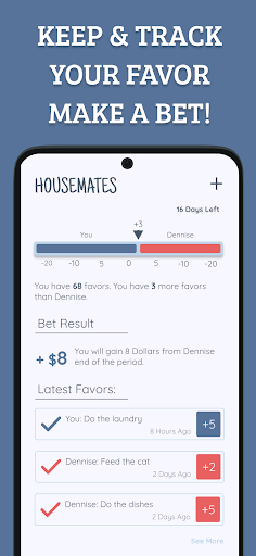 Favor App: Keep & Track Chores Screen 2