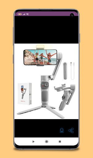 Android application dji gimbal osmo 3 guide screenshort