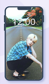 Captura de Pantalla 5 Jin BTS Wallpaper HD android