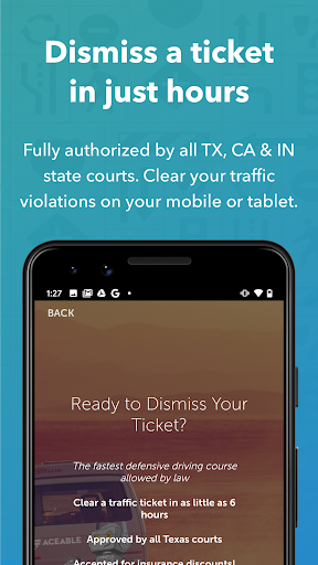 Screenshot of Aceable Defensive Driving