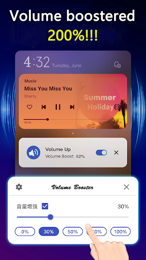Android application Volume Booster Loud Sp Pro screenshort