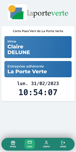 Carte PassVert La Porte Verte Screen 3