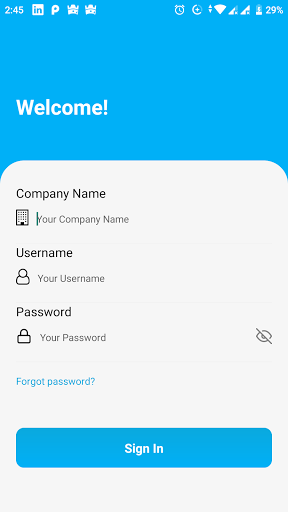 Android application B-force screenshort