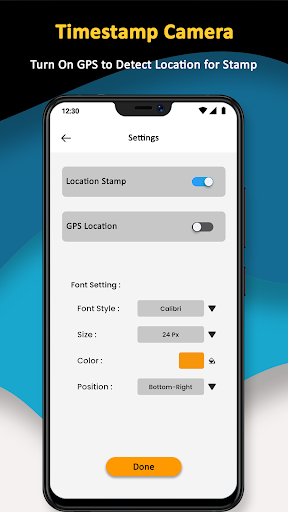 Auto Timestamp Camera