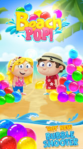 Bubble Shooter: Beach Pop Game  screenshots 1