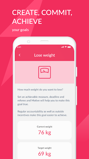 Motive: Achieve Your Goals Screen 3
