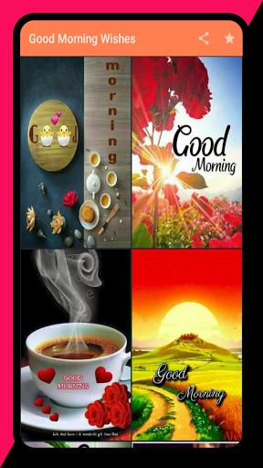 Android application Beautiful Good Morning Wishes screenshort