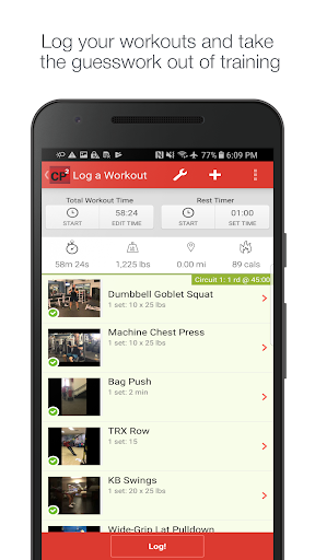 Carter Peak Performance Screen 2