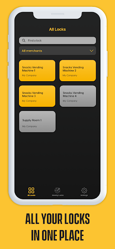 Android application Camlock ACS screenshort