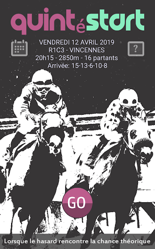 Android application Quinté Start - Pronostic Tierc screenshort
