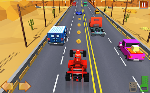 Blocky Car Highway Racer: Traffic Racing Game 1.3 APK screenshots 12