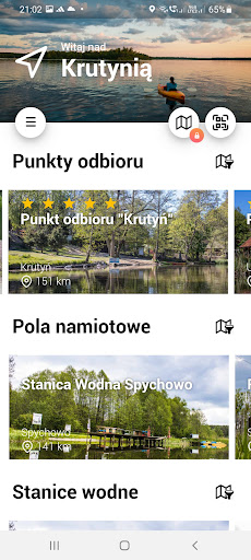 Android application Krutynia screenshort