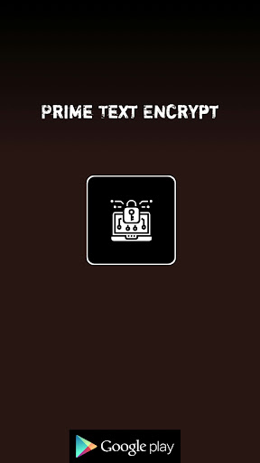Android application Prime Text Encryptor screenshort