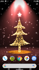 Captura de Pantalla 17 Árbol de Navidad fondo animado android