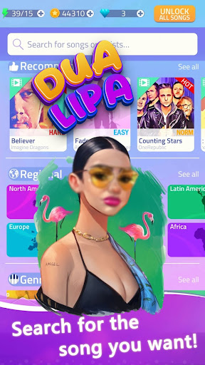 Dua Lipa Piano Tiles