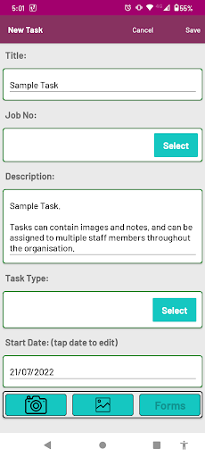 PRS Site App Screen 3