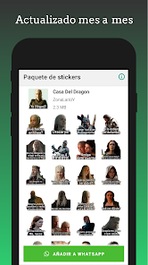 Captura 5 Stickers - Casa Del Dragon android
