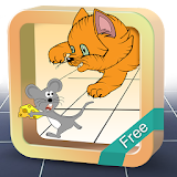 Cats Hunting a Mouse : The Chase Game icon