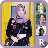 Hijab Fashion Photo Suit icon