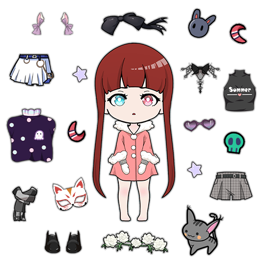 Vlinder Doll ファッション着せ替え ゲームキャラメーカー Google Play のアプリ