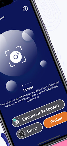 Fotear - Augmented Reality Screen 3