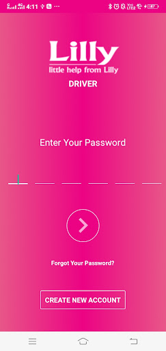 Android application Lilly App Driver screenshort