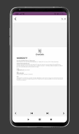 Oneodio Headphones Guide Screen 3