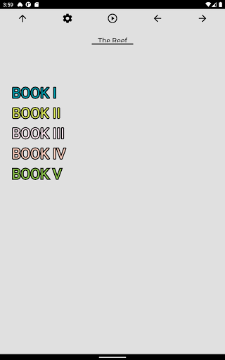 Book, The Reef Screen 3
