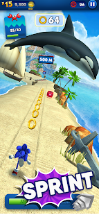 Code Triche Sonic Dash - Jeux de Course APK MOD Argent illimités Astuce screenshots 2