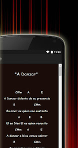 Captura 12 Letras Acordes Y Audios De Red android