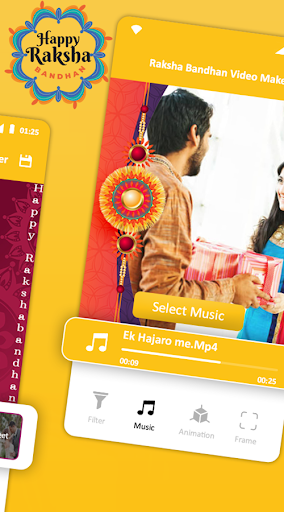 Raksha Bandhan Video Maker Screen 2