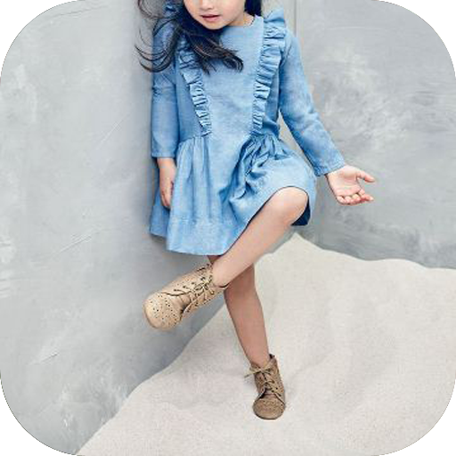 Little Girl Clothes Design  Icon