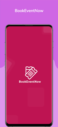 Android application BookEventNow screenshort