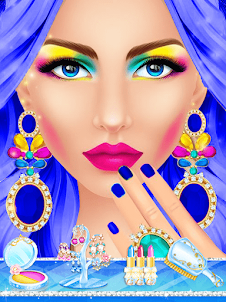 Salón maquillaje Blue Princess