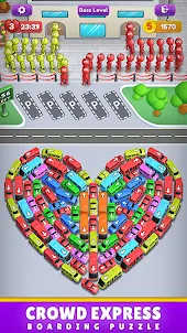 Crowd Express: Boarding Puzzle