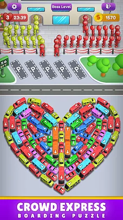 Game screenshot Crowd Express: Boarding Puzzle mod apk