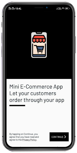 Qkopy.Shop Demo App Screen 2