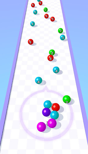 Android application Ball Run & Merge screenshort