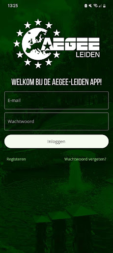 Android application AEGEE-Leiden screenshort