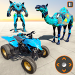 Cover Image of Download Camel Robot Transform Bike Robot Shooting Games 1.0.5 APK