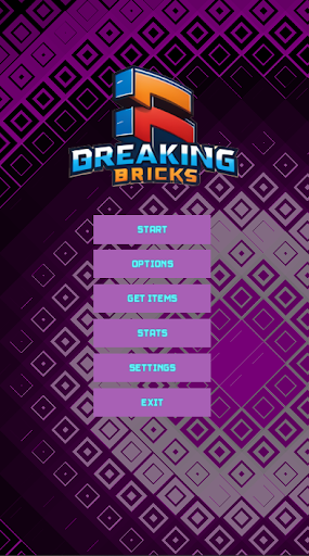 Android application Breaking Bricks screenshort