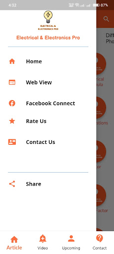 Android application Electrical & Electronics Pro screenshort