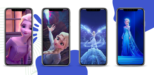 Screenshot 2 Lady Frozen Wallpaper HD android