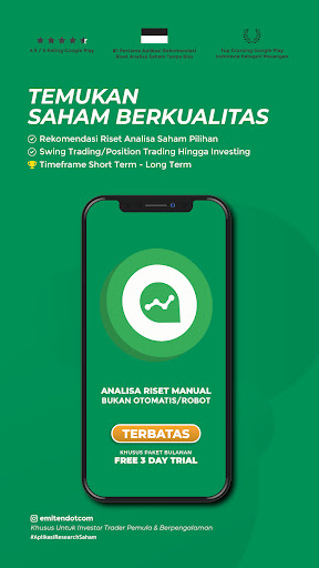 Android application Riset Analisa Strategi Saham screenshort