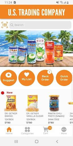Android application U.S. Trading Company screenshort