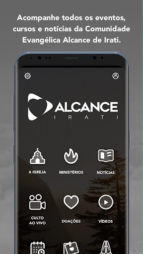 Android application Alcance Irati screenshort