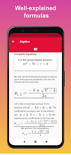 Math Master - Algebra and Arithmetic for Students 1.2 APK screenshots 18